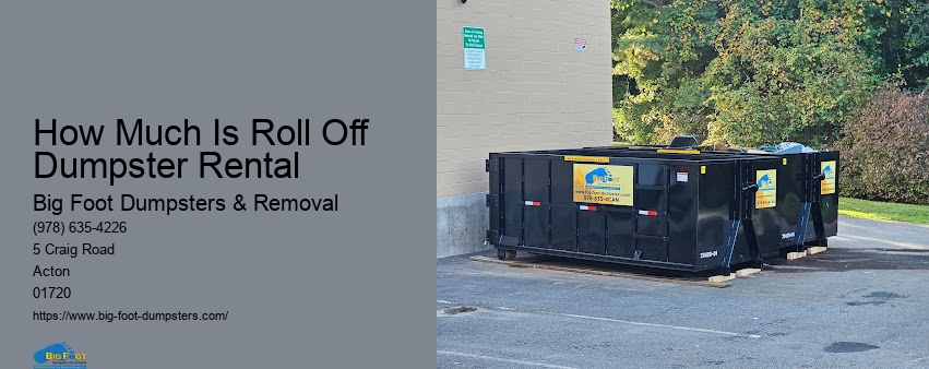 roll off dumpster rental