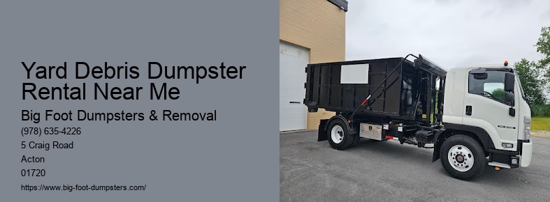 roll off dumpster rental