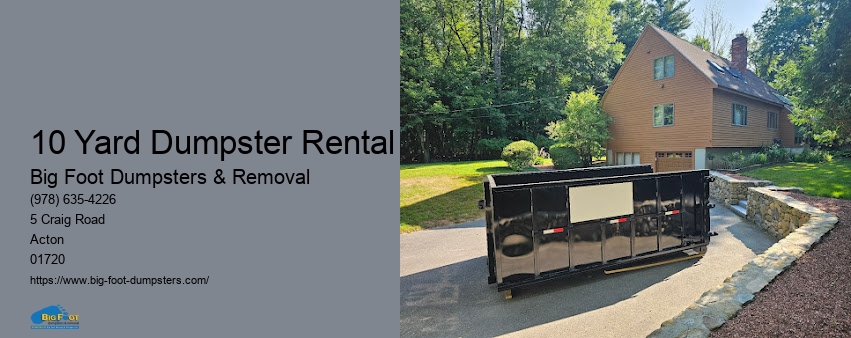 dumpster rental near me prices