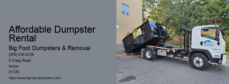 dumpster rental near me prices