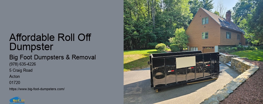 big dumpster rental near me