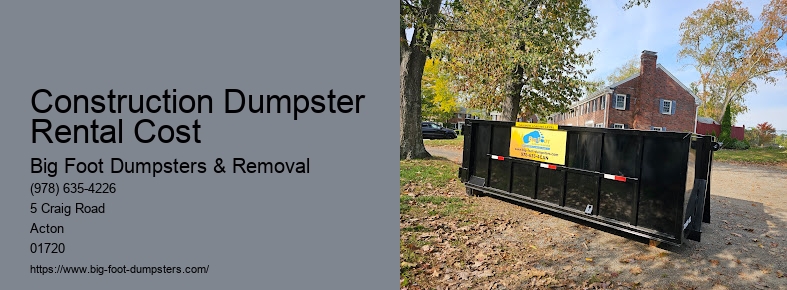 small dumpster rental prices