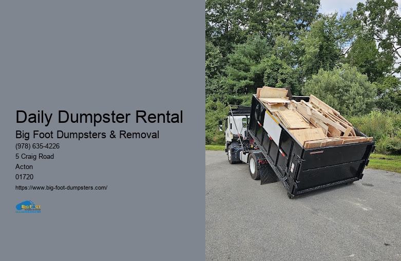 trash dumpster rental