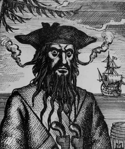 Captain Blackbeard and his life as Edward Teach the Pirate!