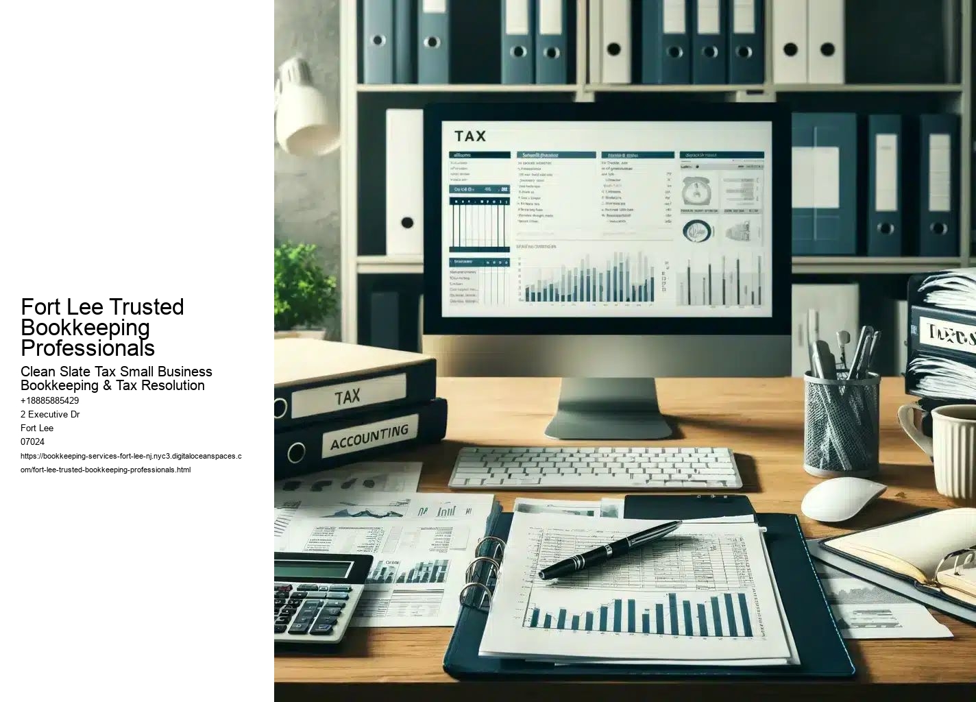 Fort Lee Trusted Bookkeeping Professionals