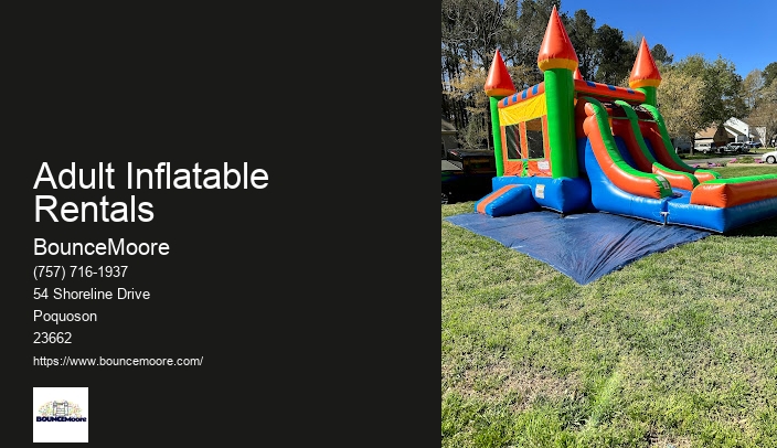 Backyard Inflatable Rentals