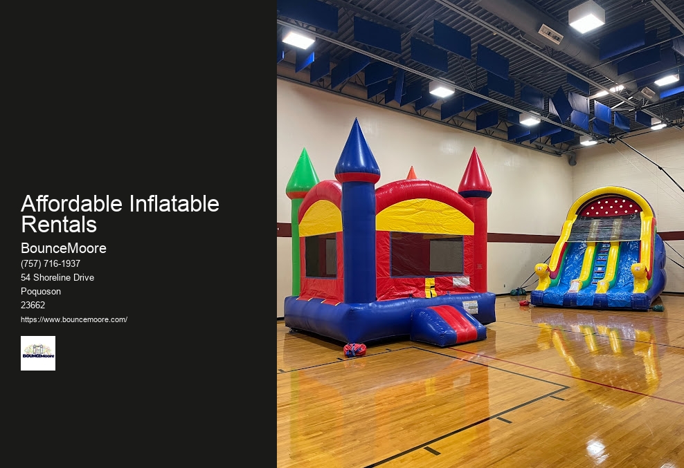 Inflatable Rentals In My Area