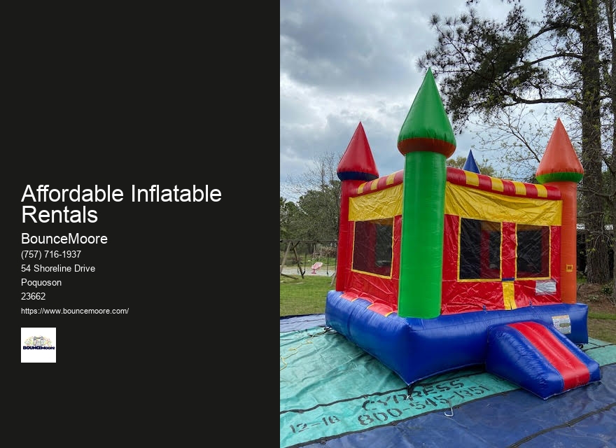 Cheap Inflatable Rentals