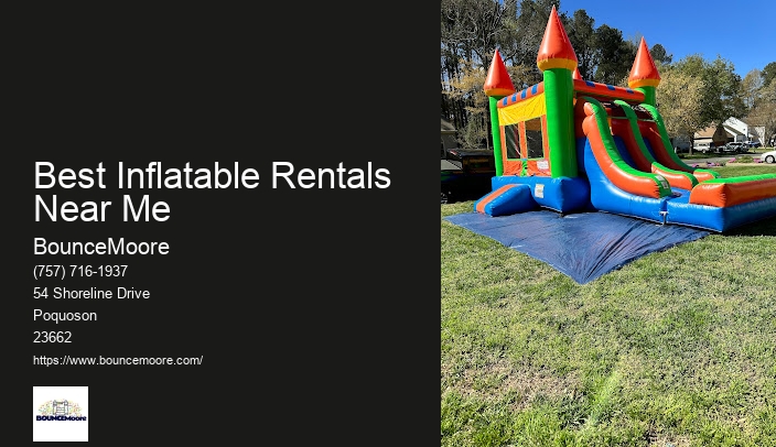 Outdoor Inflatable Rentals