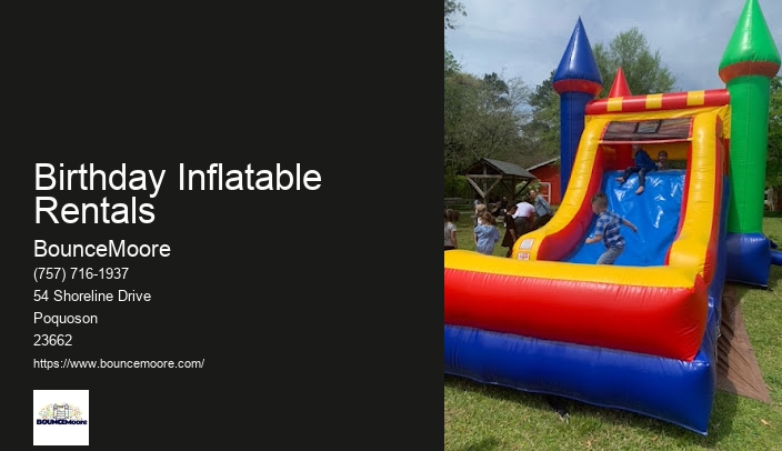 Large Inflatable Rentals