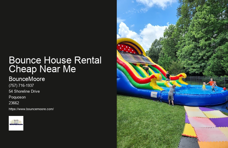 Kids Inflatable Rentals Near Me