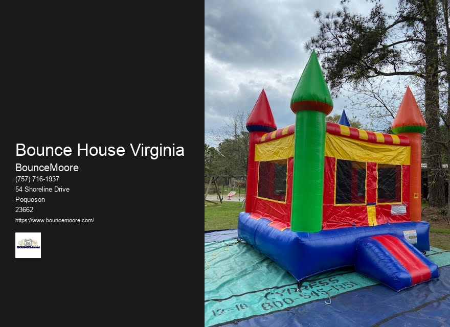 Bounce House Rental Virginia