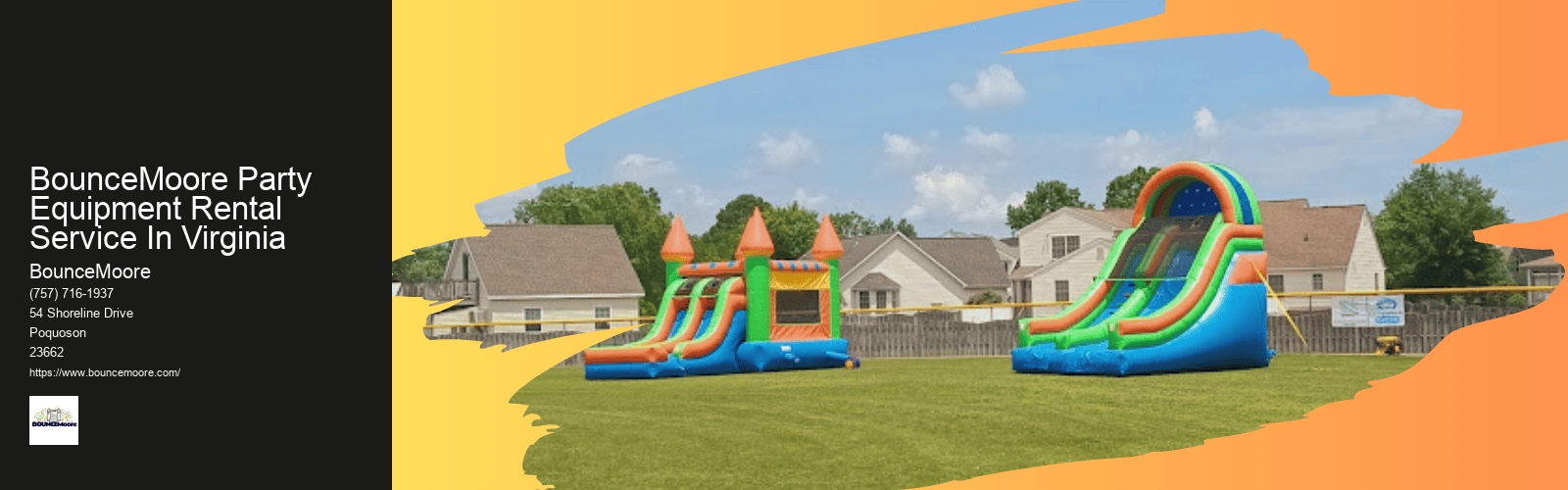 BounceMoore Party Equipment Rental Service In Virginia