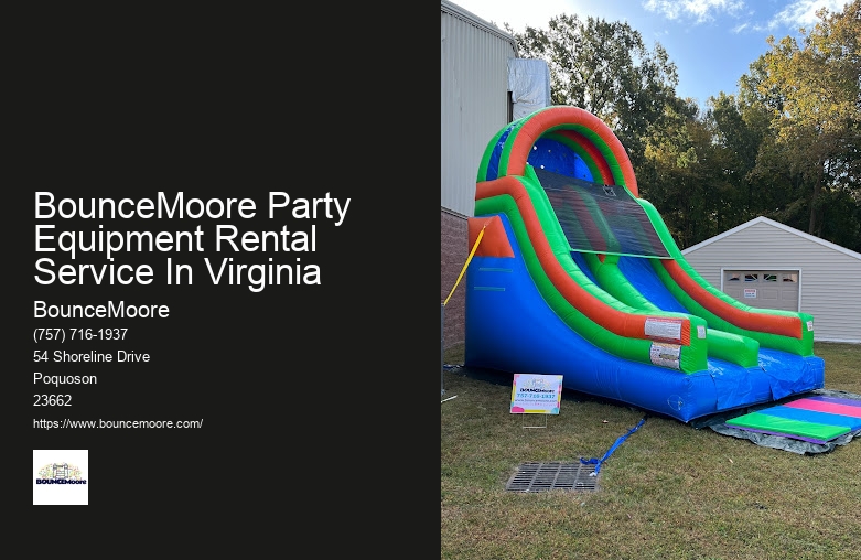 Birthday Party Rentals Virginia