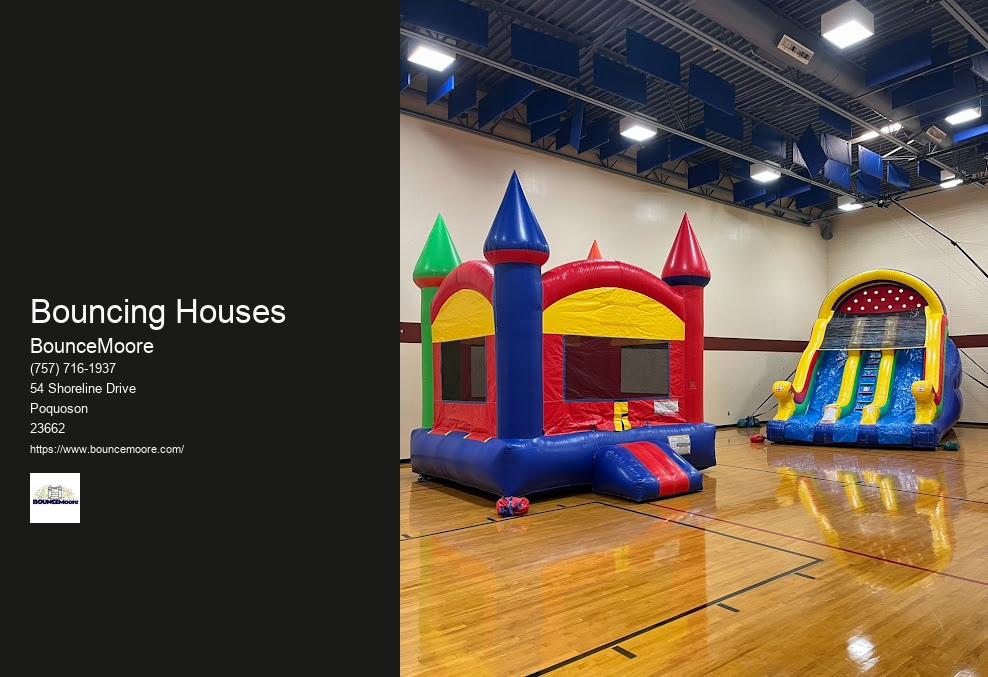 BounceMoore Party Equipment Rental Service In Virginia