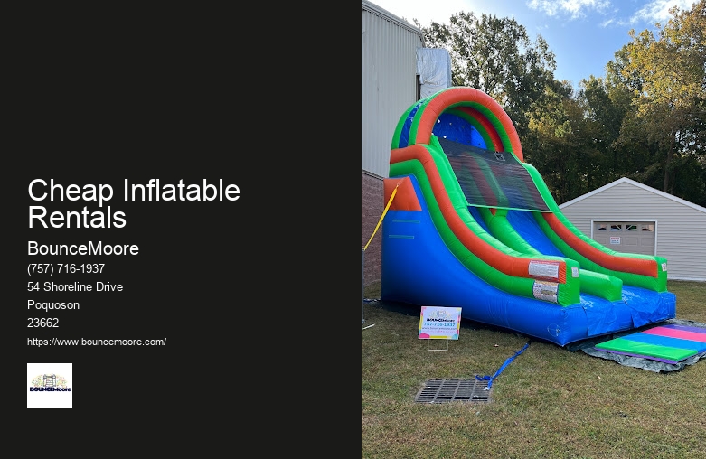 Water Inflatable Rentals