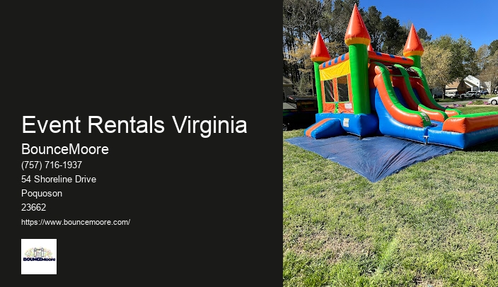 Event Rentals Virginia