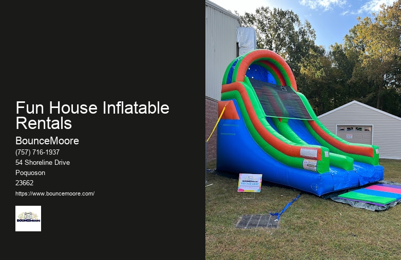 Bounce House Rental Rules