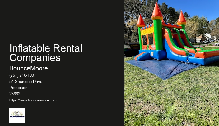 Bounce House Rental Prices Near Me