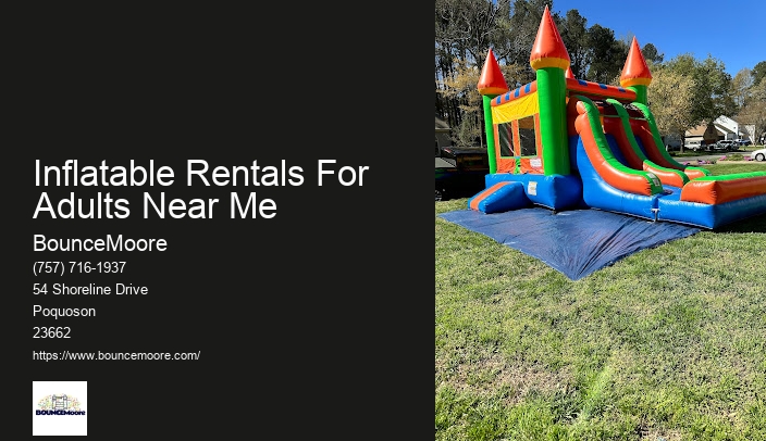 Inflatable Rentals Near Me