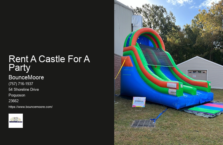 Inflatable Slides To Rent