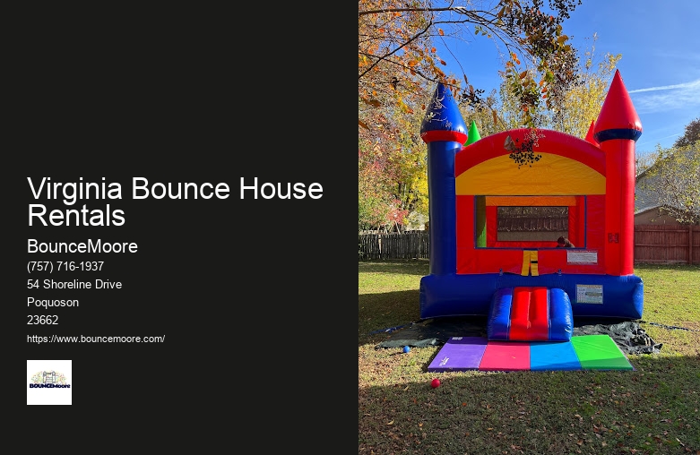 Bounce House Rental Virginia