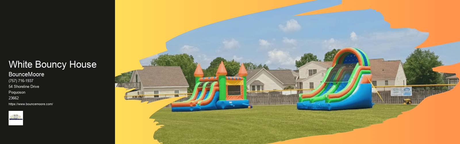 White Bouncy House