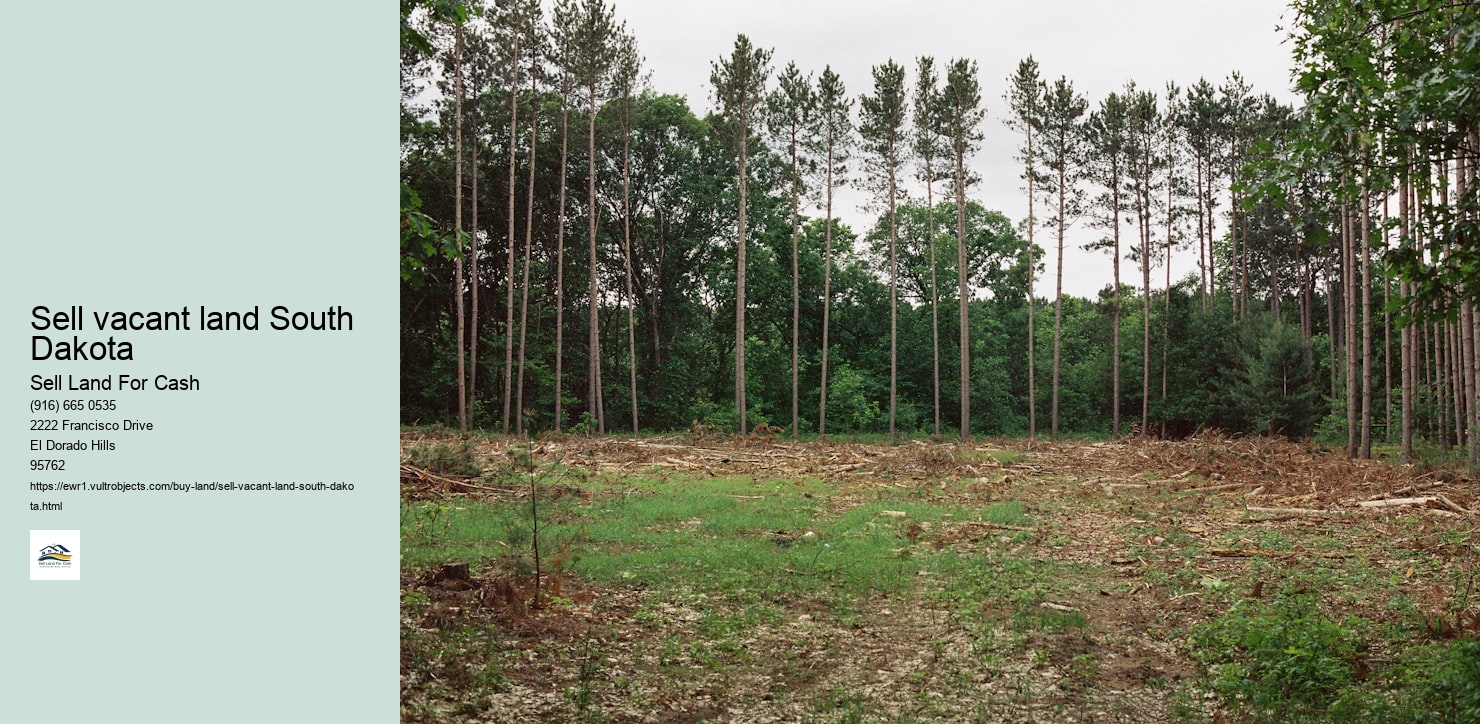 Sell vacant land South Dakota