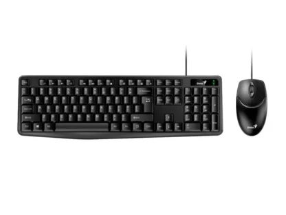 Teclado Genius + Mouse Km-170 Usb Multimedia Sp Black (31330006402)