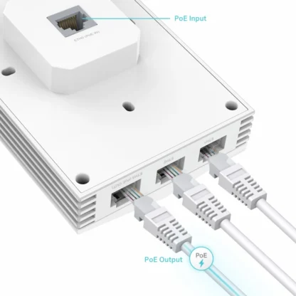 EAP655-Wall Punto de Acceso Wi-Fi 6 AX3000 | Alta Velocidad y Cobertura - Imagen 3