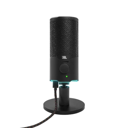 JBL Quantum Stream: Micrófono gaming USB doble para streamers profesionales. Sonido de estudio