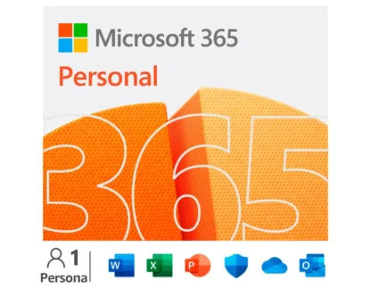 Microsoft 365 Personal Suscripción de 1 Año para 1 Persona