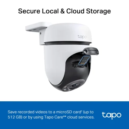 Cámara de Seguridad Tapo C510W 2K – Visión Nocturna y 360° - Imagen 2