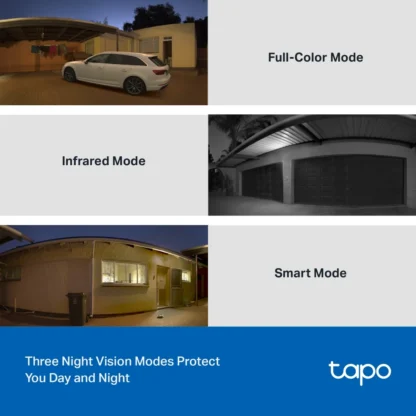 Cámara de Seguridad Tapo C510W 2K – Visión Nocturna y 360° - Imagen 9