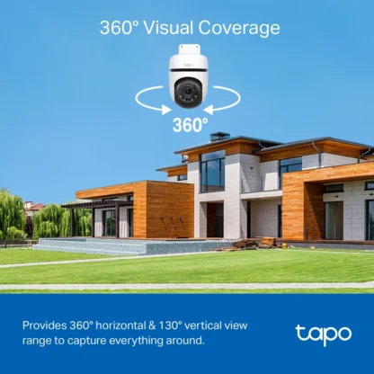 Cámara de Seguridad Tapo C510W 2K – Visión Nocturna y 360° - Imagen 6