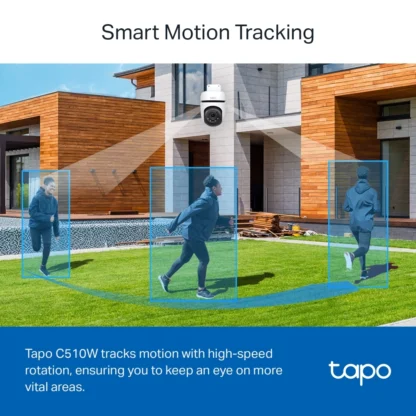 Cámara de Seguridad Tapo C510W 2K – Visión Nocturna y 360° - Imagen 5