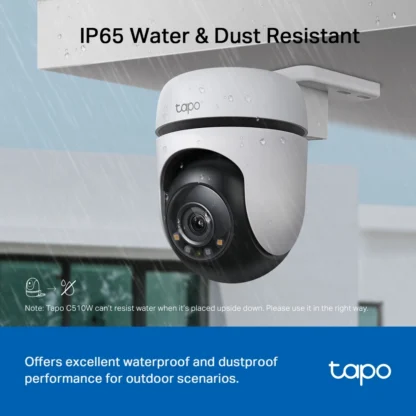 Cámara de Seguridad Tapo C510W 2K – Visión Nocturna y 360° - Imagen 3