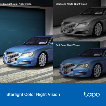 Tapo C520WS – Cámara de Seguridad 2K con Visión Nocturna a Color - Imagen 9