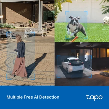 Tapo C520WS – Cámara de Seguridad 2K con Visión Nocturna a Color - Imagen 7