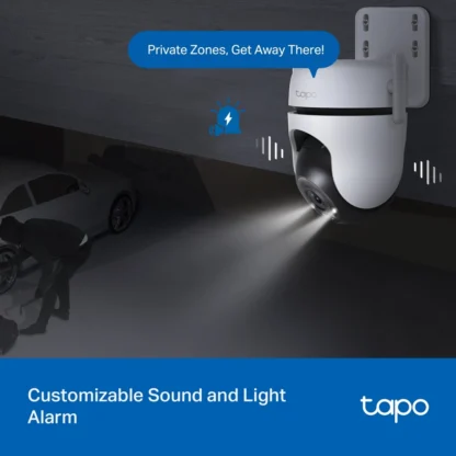 Tapo C520WS – Cámara de Seguridad 2K con Visión Nocturna a Color - Imagen 6