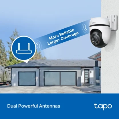Tapo C520WS – Cámara de Seguridad 2K con Visión Nocturna a Color - Imagen 5
