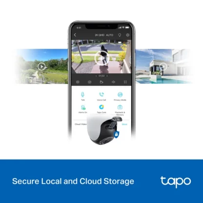 Tapo C520WS – Cámara de Seguridad 2K con Visión Nocturna a Color - Imagen 3