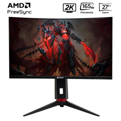 Teros TE-2767G 27" QHD Curvo 180Hz 1ms Pivot
