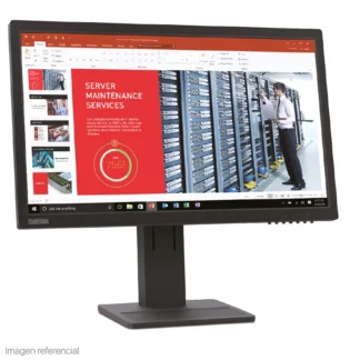 Lenovo ThinkVision E22-28: Monitor 21.5" FHD IPS 1920x1080 – HDMI, DP, VGA, parlantes 2W.