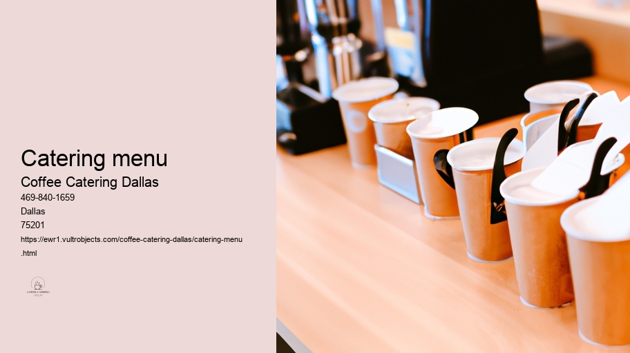catering menu