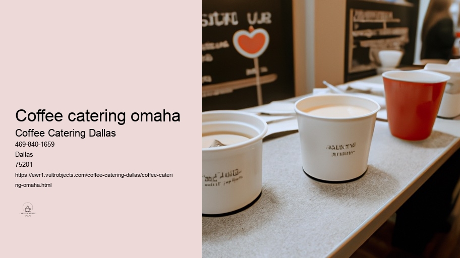 How to Add a Special Touch to Your Event with Coffee Catering Dallas 