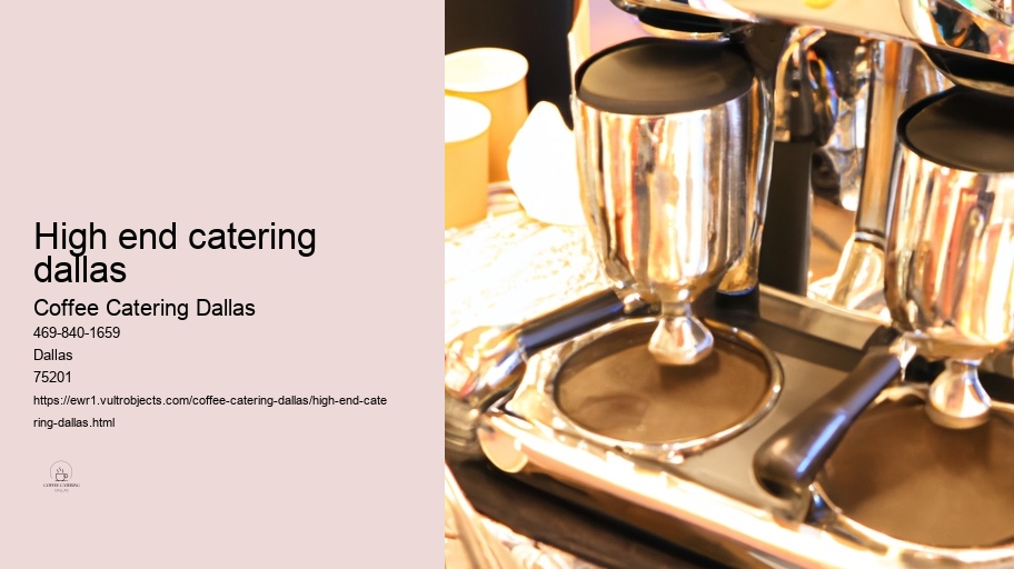 How to Impress Clients and Colleagues with Coffee Catering Dallas 