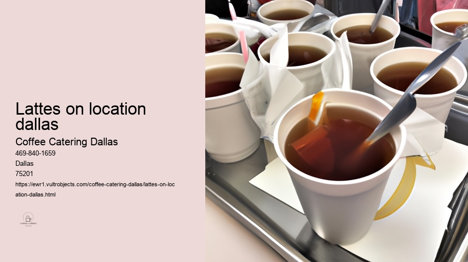 Trends and Innovations with Coffee Catering Services in Dallas 