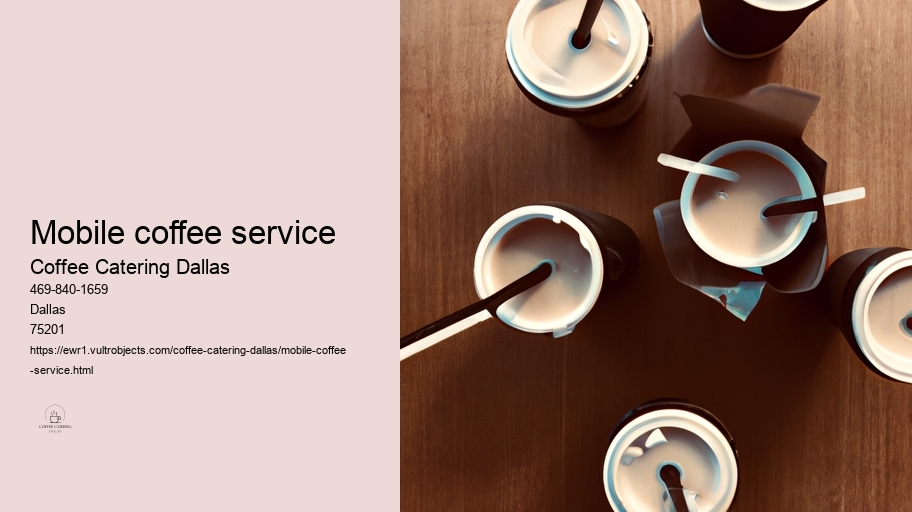 mobile coffee service