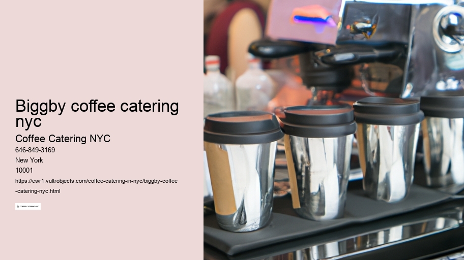 biggby coffee catering nyc